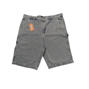 Enjoi Skateboarding Men's Size 36 Denim Carpenter Skate Shorts Light Blue NWT